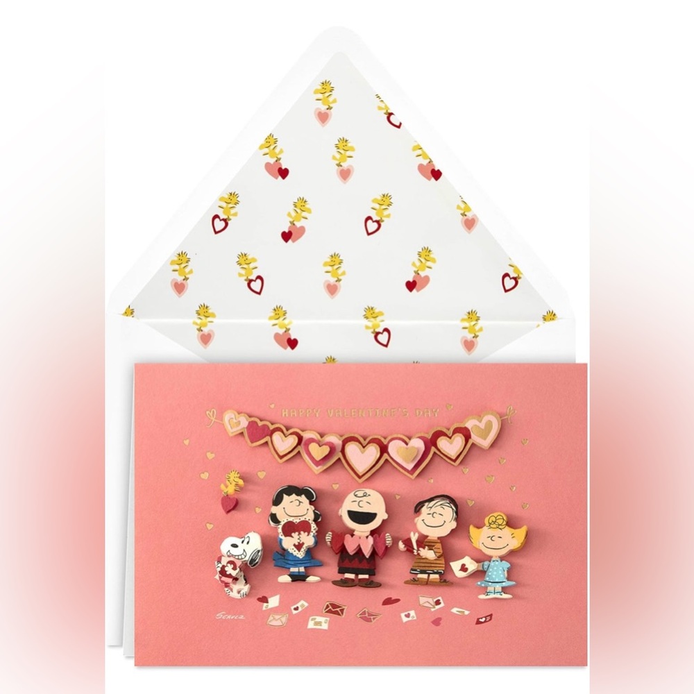 Hallmark Signature Valentine's Day Card | Peanuts Gang
